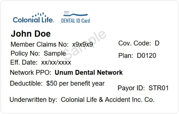 File Colonial Life Dental Claim Forms Colonial Life